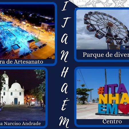 Hostel Estrela Do Mar - Pe Na Areia Итаньяэн Экстерьер фото