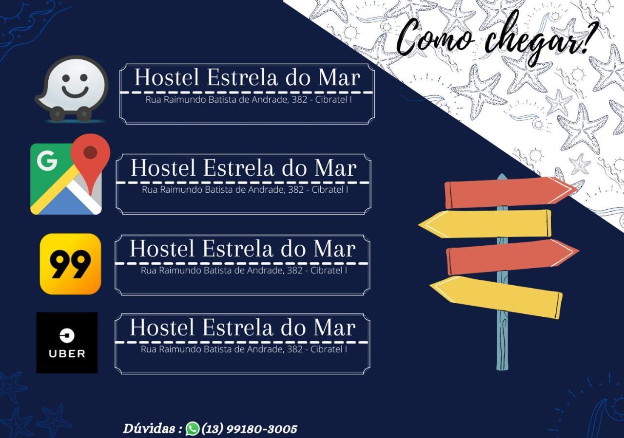 Hostel Estrela Do Mar - Pe Na Areia Итаньяэн Экстерьер фото